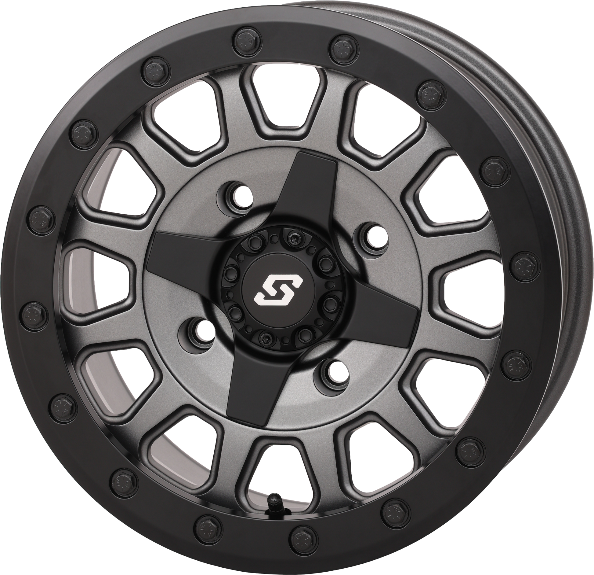 Adapt Dd Wheel 14x7 5+2 4/137 & 4/156 Matte Gnmtl Grey