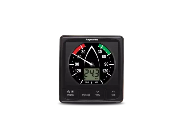 E70061 Raymarine Instru. Wind I60 Display – precise wind data, sleek design, essential for marine decisions.