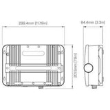 E70298 Raymarine Cp470 Chirp Sonar Module dimensions diagram for enhanced underwater imaging, fish targeting, marine, exterior, RV, Automotive, Powersports, off-road, truck accessories, interior, truck bed, RV parts, Marine, AVADA - Best Sellers, Must Haves