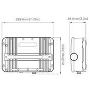 E70298 Raymarine Cp470 Chirp Sonar Module dimensions diagram for enhanced underwater imaging, fish targeting, marine, exterior, RV, Automotive, Powersports, off-road, truck accessories, interior, truck bed, RV parts, Marine, AVADA - Best Sellers, Must Haves