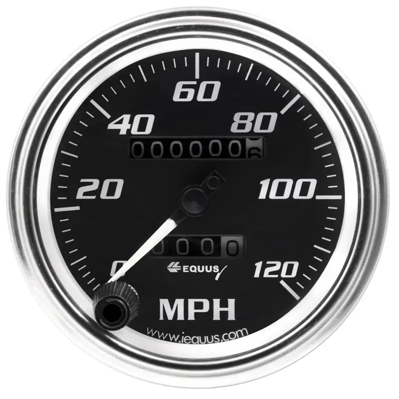 E7072 Equus Gauge Speedometer 3-3/8' 0-120 Mp