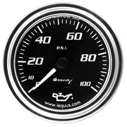 E7244 Equus Gauge Oil Press 2’ 0-100 Psi 270 - Pressure