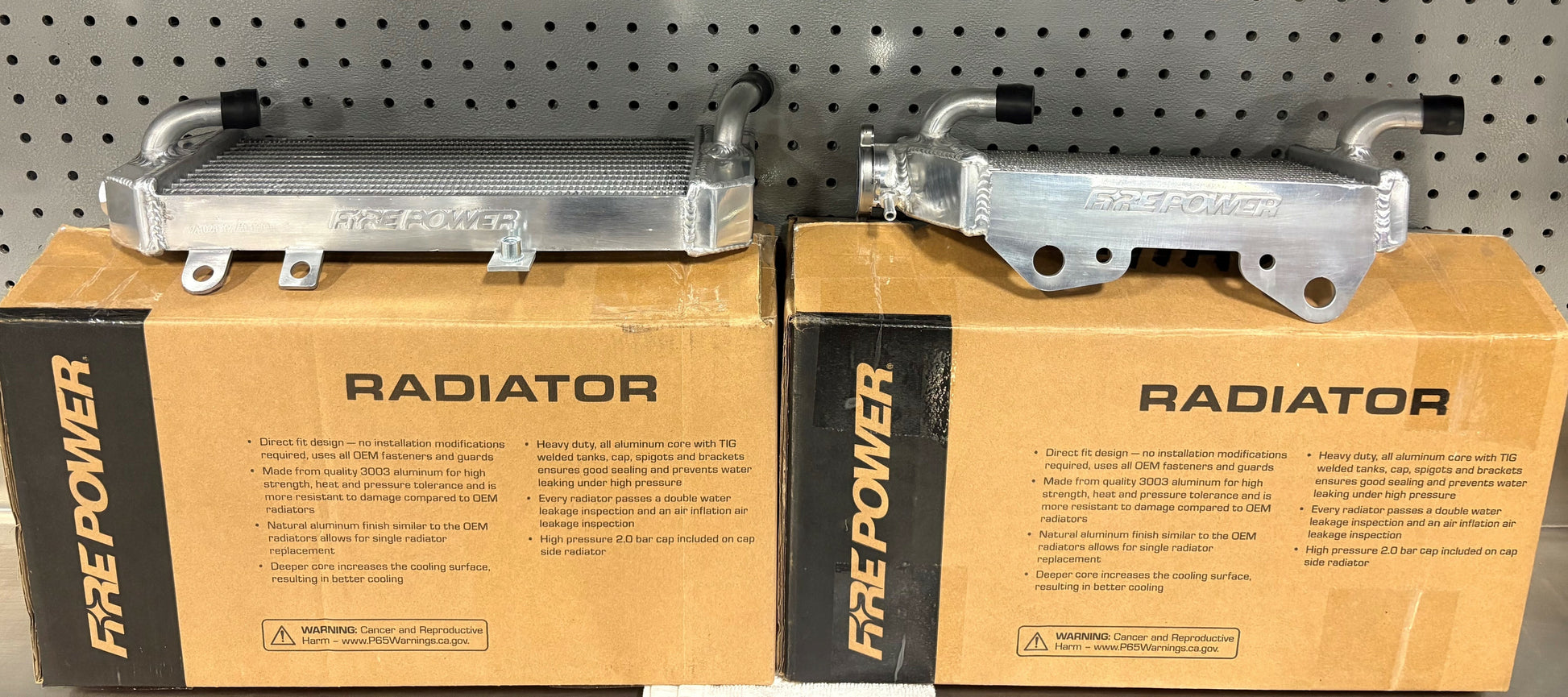 Fire Power Radiator Engine TRS-R-140L - Left