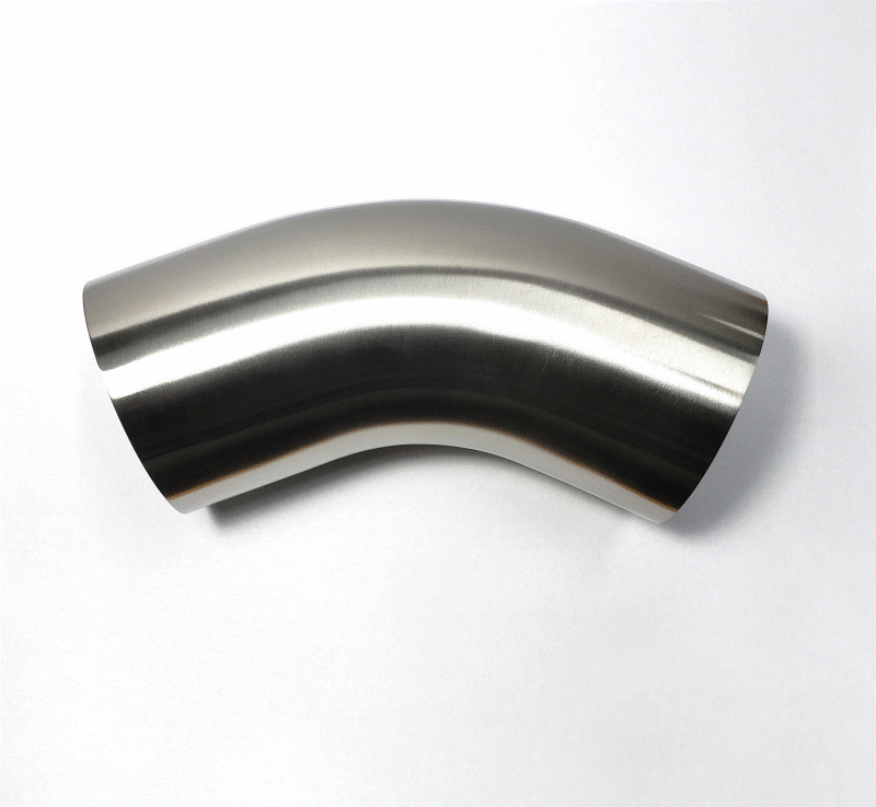 Stainless Bros 601-10226-4150 Stainless Bros 4in Diameter 1.5D / 6in CLR 45 Degree Bend Leg Mandrel Bend