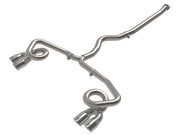 aFe 49-36809-P aFe POWER Takeda 3in to 2-1/2in 304 SS Cat-Back Exhaust w/ Polished Tips 22-23 Subaru WRX H4-2.4L(t)