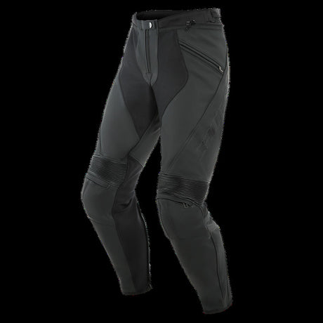 Dainese Pony 3 Leather Pants Perforated Matte Black Size - 48 - Dainese