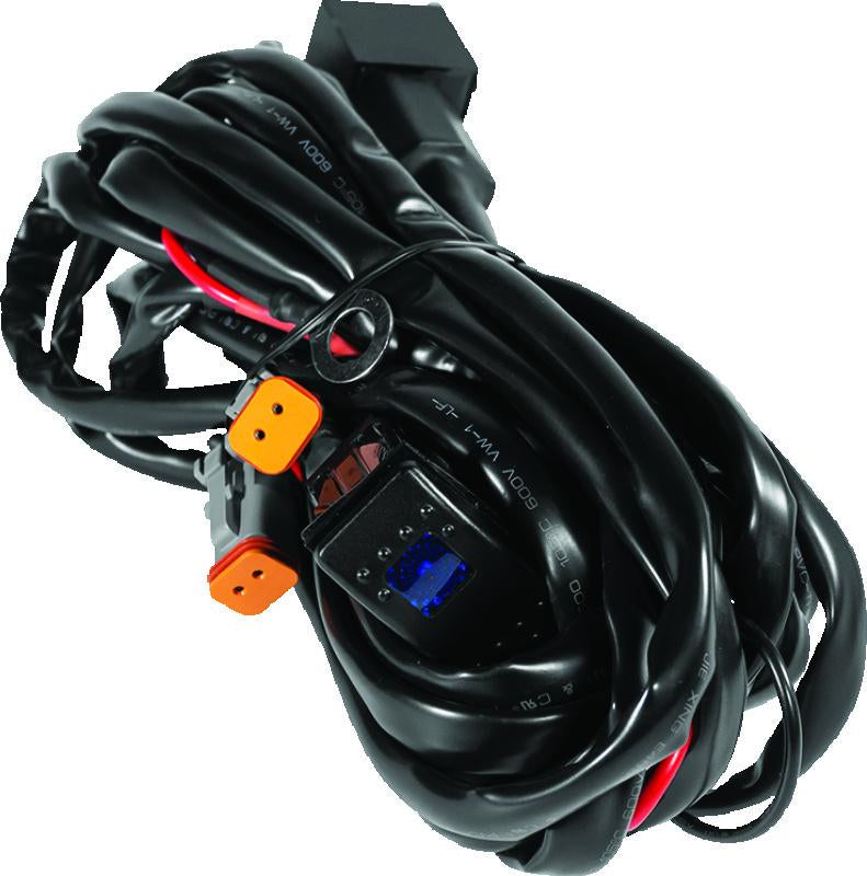 QuadBoss 568053 QuadBoss Led Wire Harness Dual Dt - 568053