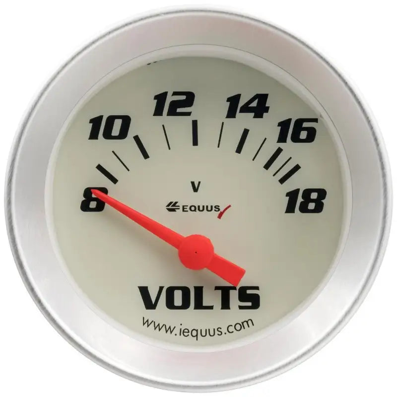 E8268 Equus Gauge Voltmeter 2’ 8-18V 90 Deg