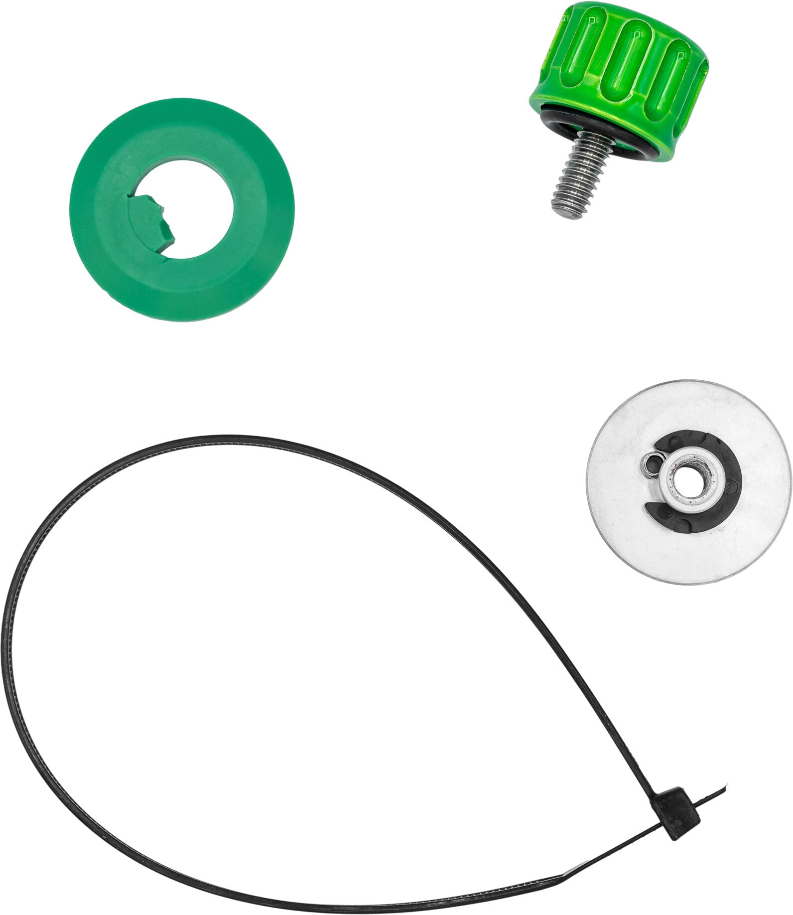Santoro Fabworx Seat Screws SF20009 - Green Screw