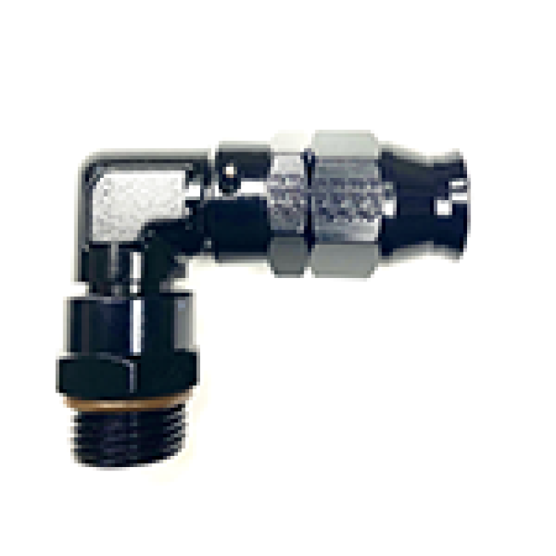 Fragola 689709-BL Fragola -10AN 90 Degree Real Street Hose End x -8AN Male ORB (3/4-16)