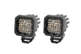 Diode Dynamics Stage Series C1 LED Pod Pro - White Flood Standard RBL (Pair) - DD6461P