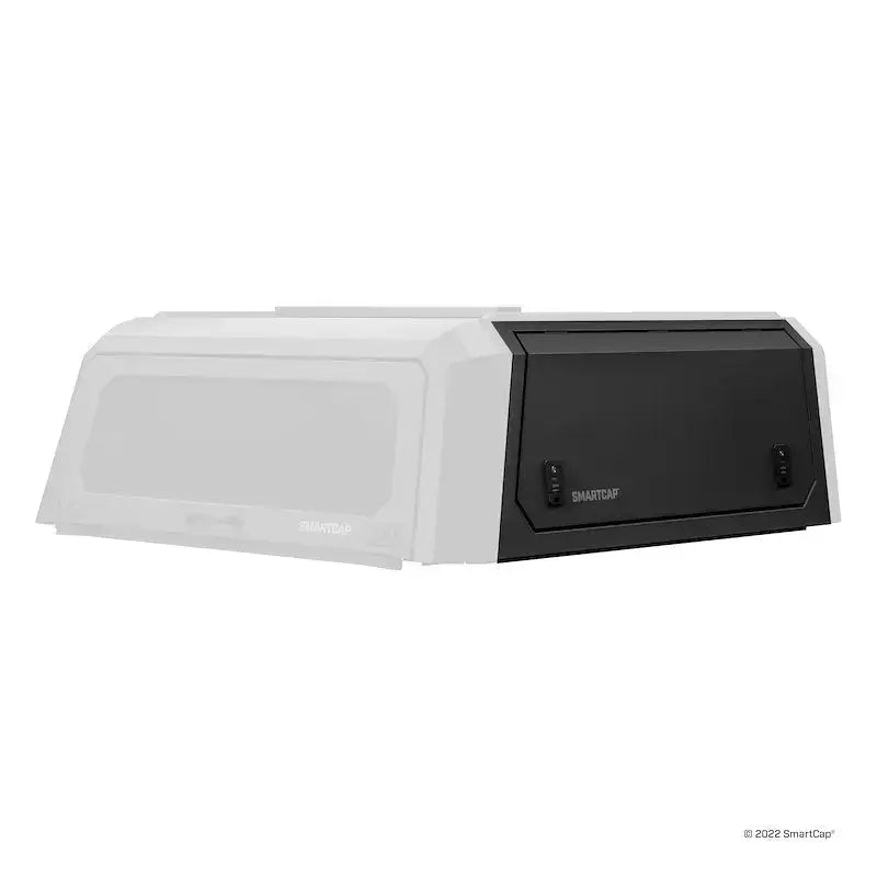 Black and white Truck Bed Topper for RSI N Americ American Smartcap Evoa Adventure Series