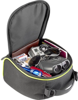 Open EA144 Tanklock Tankbag with contents inside showcasing its practicality