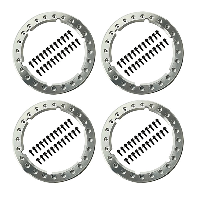 Ford Racing M-1021K-BL1 Ford Racing 17-18 / 21 F-150 Raptor (w/35in Tire) Functional Bead Lock Ring Kit - Style 1