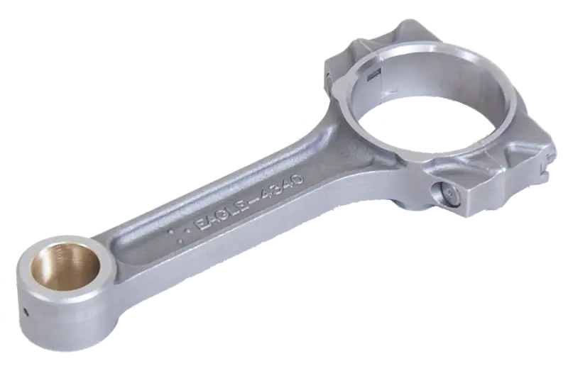 Eagle Chevrolet LS 4340 I-Beam Connecting Rod 6.125in (Set of 8) for high-performance engines.