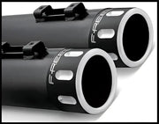 FREEDOM Eagle Slip Ons Black W/Blk Sculpt Tip `17 Up Flt/H for Powersports