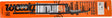 Orange retail package with black snowmobile skags and hardware for EAT3-9750 Carbide Arctic round bar runners