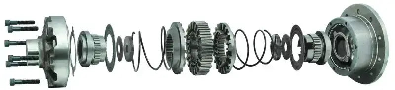 Eaton Detroit Locker Diff 31 Spline 1.32in Shaft Dia 4.56/4.88/5.13 Ratio Front/Reverse Rear 8.8in - Truck & Automotive