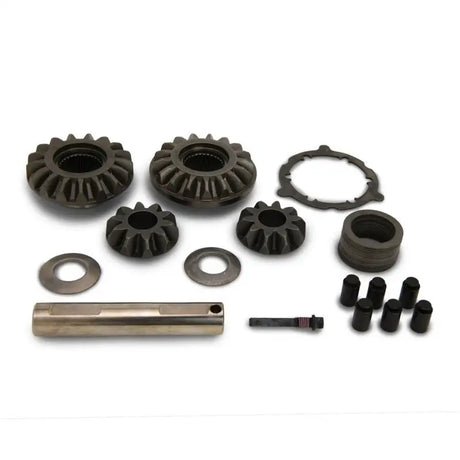 Assorted metal gears and hardware.