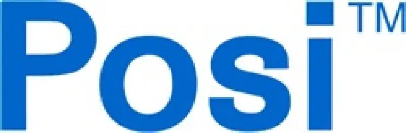 Blue ’Posi’ logo.