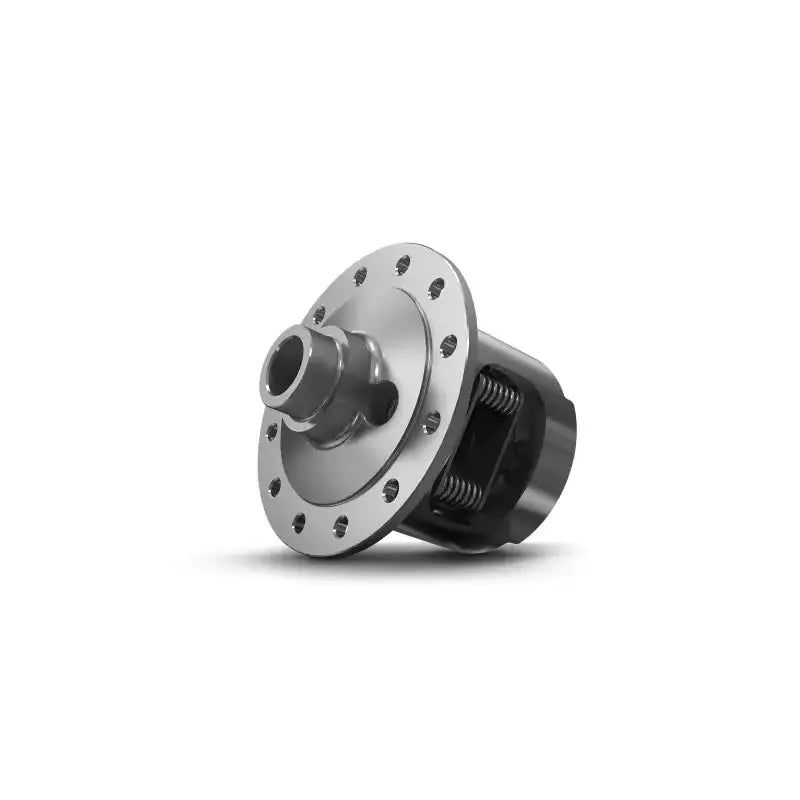 Silver and black mechanical differential.