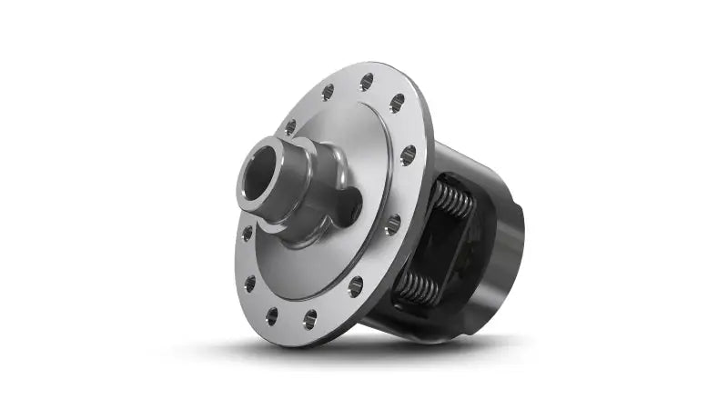 Silver and black mechanical differential.