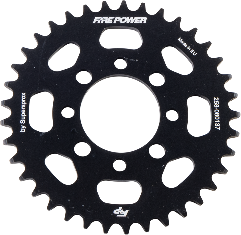 FPA-801-37-BLK Fire Power Rear Sprocket Aluminum 37T Blk