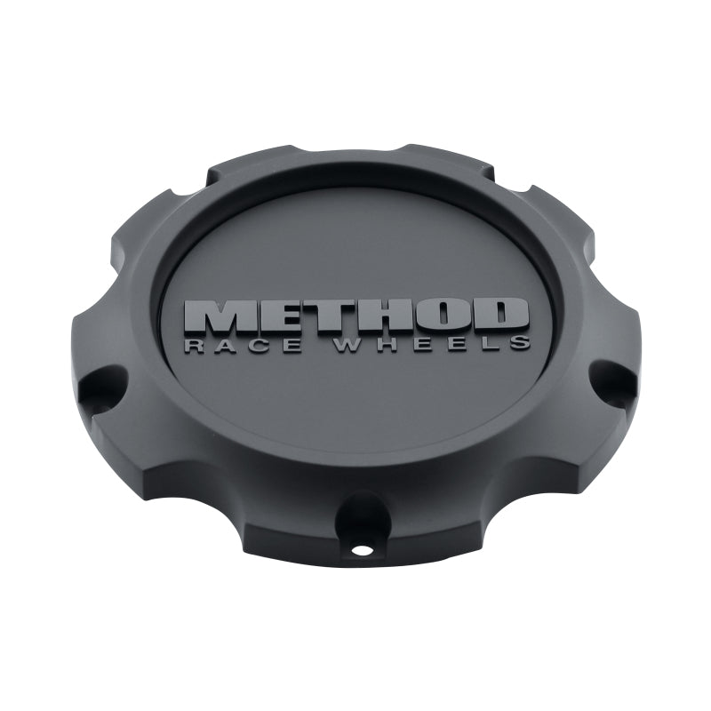 Method Wheels CP-T079L131-6H-01 Method Cap T079 - 106.25mm - Black - 1 Piece - Screw On