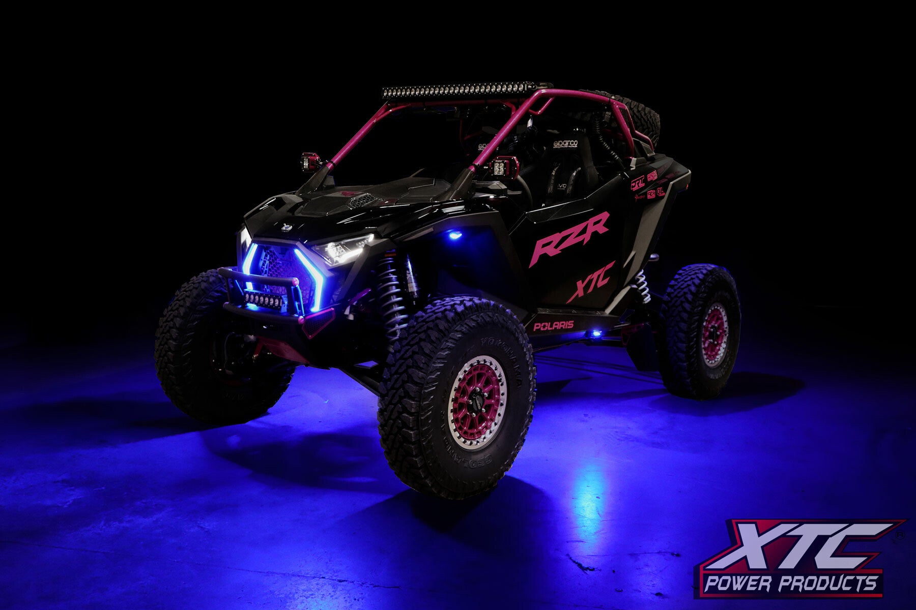 XTC Power Products XTC X-Lites Rock Light Kit Illumination Xlite-8Pods-RGBW - X-Lites Rgb Lights