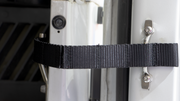 Kentrol 30724 Kentrol Jeep Wrangler TJ Polished Stainless Door Strap Kit Polished Stainless Steel