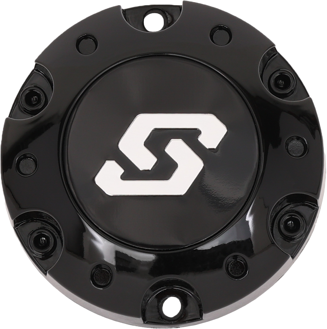 Sedona 4.5 Center CAP Glossy Black Wheel Components 570-9119 - Glossy Black 4.5