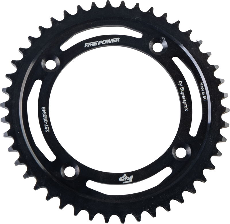 FPS-898-46-BLK Fire Power Rear Sprocket Steel 46T Blk
