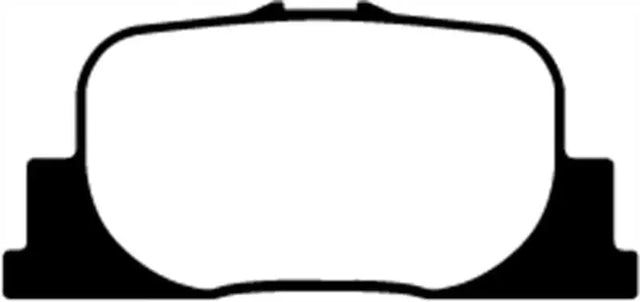 EBC EBC 00-01 Lexus ES300 3.0 Yellowstuff Rear Brake Pads