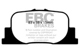 EBC 00-01 Lexus ES300 3.0 Yellowstuff Rear Brake Pads 