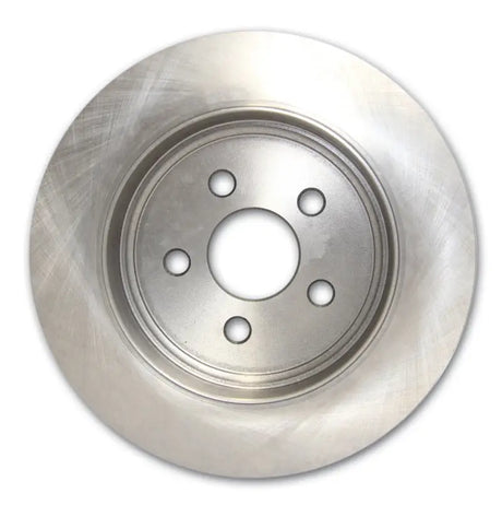 Unblemished thermic black coating Mercedes-Benz M-Class front slotted rotors with five bolt holes