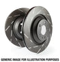 EBC 00-06 Audi TT Quattro 1.8 Turbo (225bhp) USR Slotted Rear Rotors - Truck & Automotive