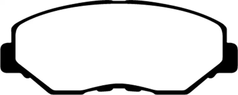 Brake pads silhouette with thermic black coating for Honda CR-V front brake pads