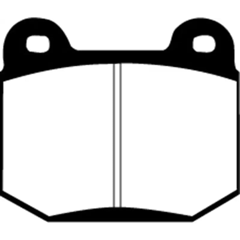 EBC 03-04 Infiniti G35 3.5 (Manual) (Brembo) Redstuff Rear Brake Pads - Truck & Automotive
