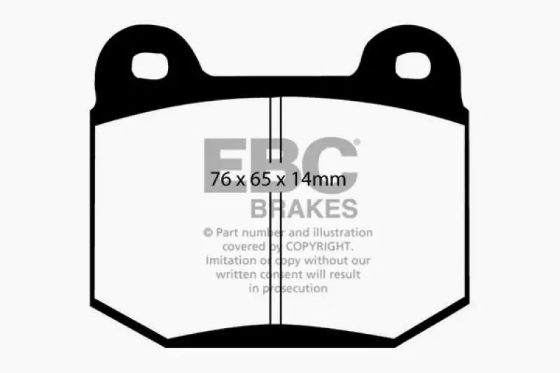 EBC 03-04 Infiniti G35 3.5 (Manual) (Brembo) Ultimax2 Rear Brake Pads - Truck & Automotive