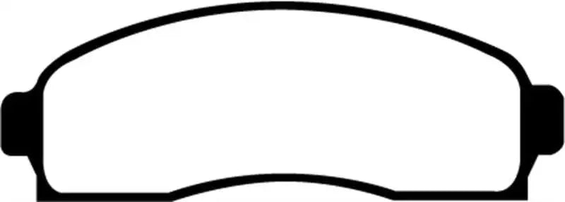 EBC 03-06 Chevrolet Equinox 3.4 Greenstuff Front Brake Pads 