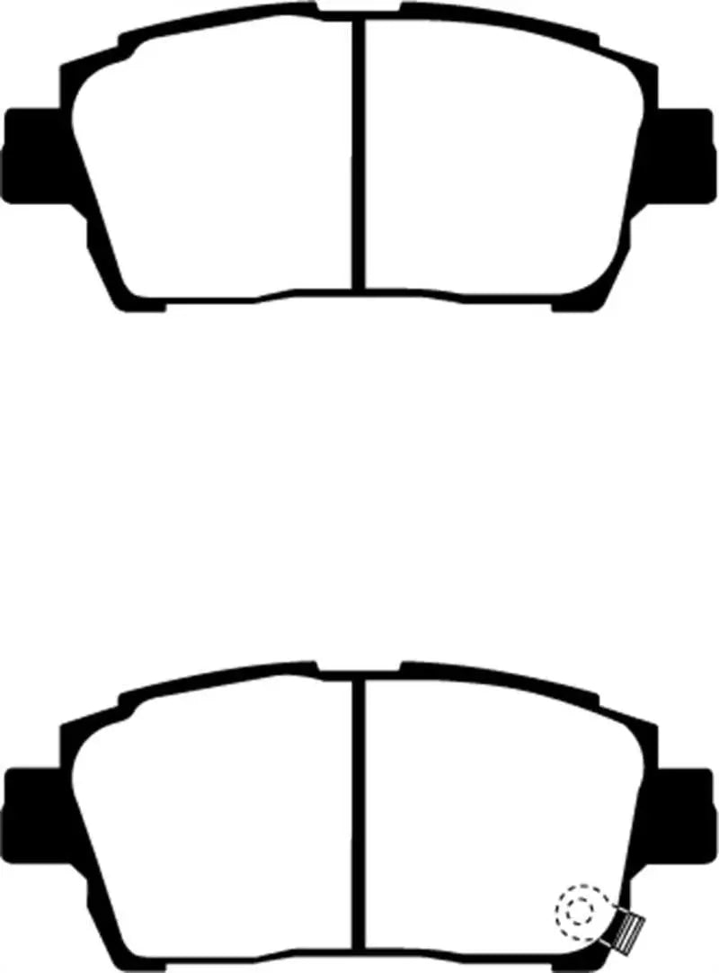 EBC EBC 03-07 Scion XA 1.5 Greenstuff Front Brake Pads