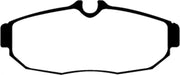 Outline of EBC Redstuff Rear Brake Pads for Ford Mustang 4.0 rear brake pads