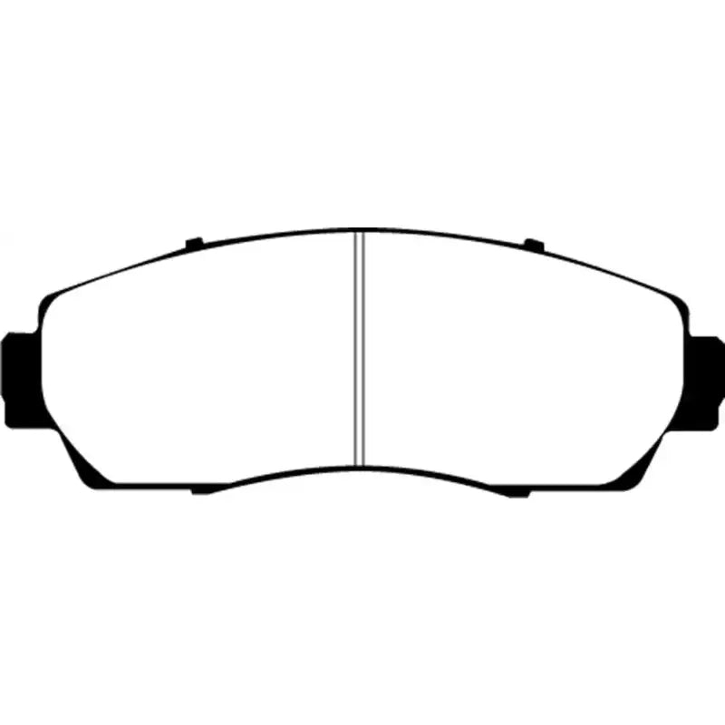 EBC 07-09 Acura RDX 2.3 Turbo Greenstuff Front Brake Pads - DP21743