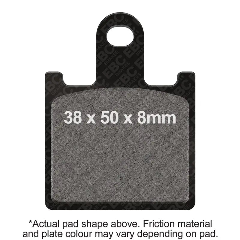 EBC Powersports FA417/4HH EBC 07-12 Kawasaki ZX6R ZX 600 P/R Front Left/Right Sintered HH/R Brake Pads