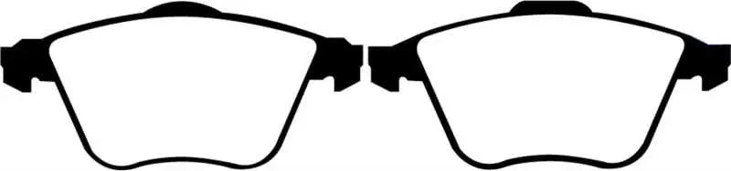 EBC 07-13 Mazda 3 2.3 Turbo Yellowstuff Front Brake Pads 