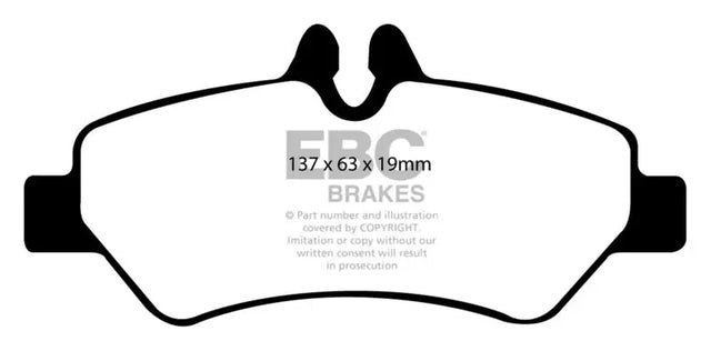 EBC 07 + Dodge Sprinter 2500 Greenstuff Rear Brake Pads - Truck & Automotive