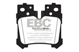 EBC 07+ Lexus LS460 4.6 Yellowstuff Rear Brake Pads 