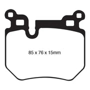 EBC EBC 08-10 BMW 135 3.0 Twin Turbo Redstuff Rear Brake Pads