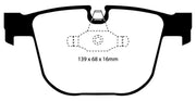 EBC EBC 08-10 BMW M3 4.0 (E90) Redstuff Rear Brake Pads