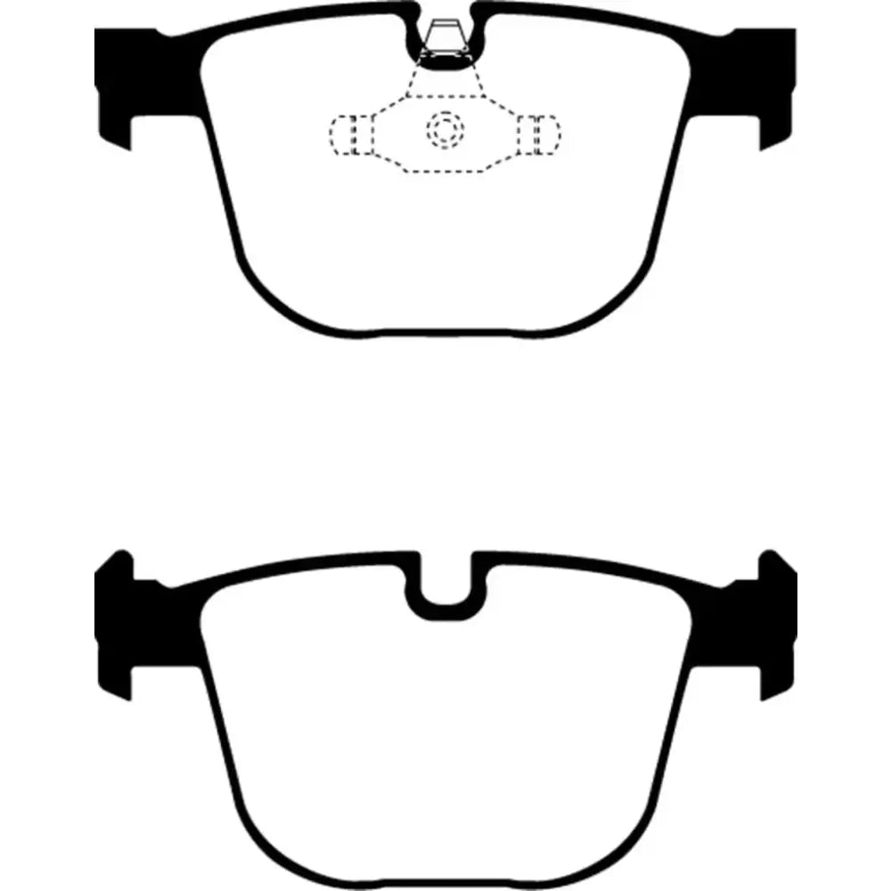 EBC 08-10 BMW M3 4.0 (E90) Ultimax2 Rear Brake Pads - UD919